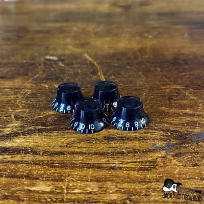 Gibson Custom Shop Top Hat Knobs- Set of 4 (2020s - Black)