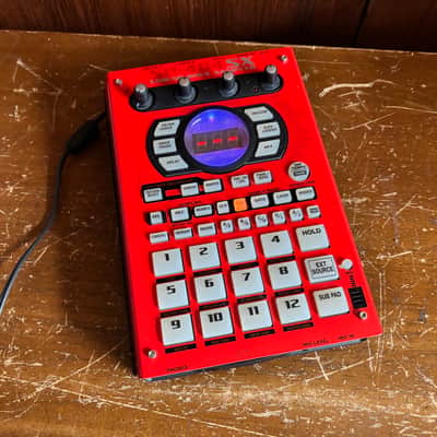 Roland SP-404SX Linear Wave Sampler 10th Anniversary Solid Red x Metallic Red w/ power supply image 1