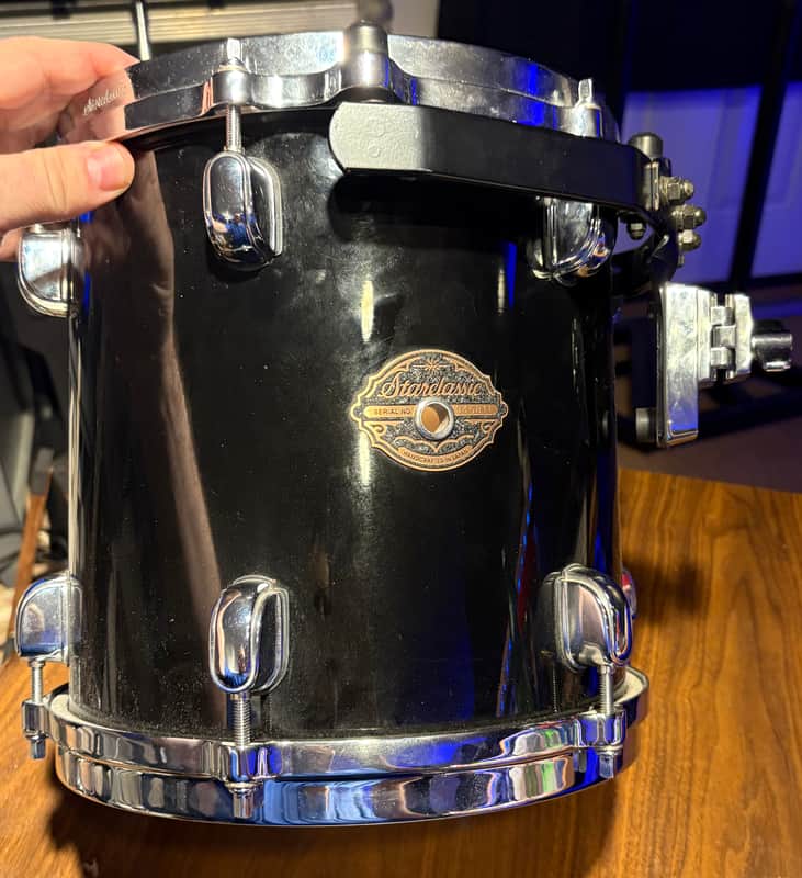 Tama Starclassic Birch 10x10 Rack Tom - Piano Black - Made in Japan image 1