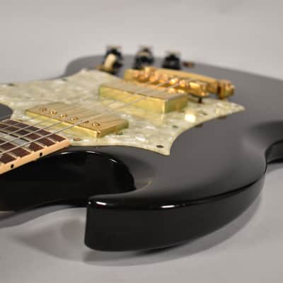 2000 Gibson SG Standard RARE Limited Edition Black And Gold Electric Guitar w/ OHSC image 8