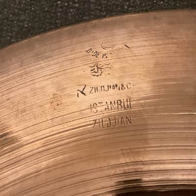 15” Istanbul K Zildjian crash cymbal - Old Stamp - 944 grams - made in the 1950s image 2