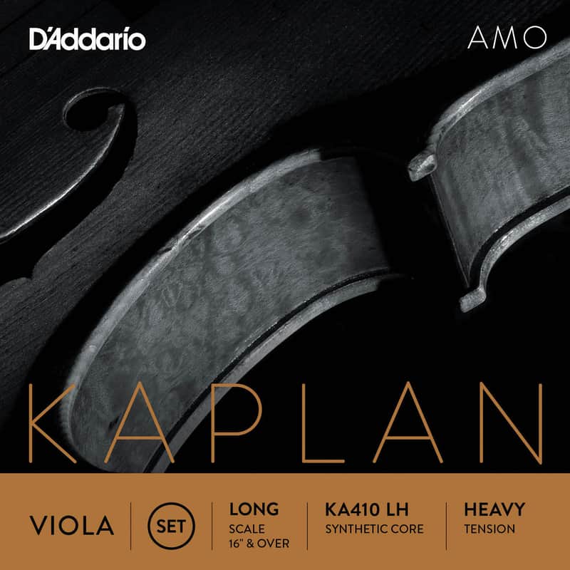 D'Addario KA410 LH Kaplan Amo Long Scale Viola Strings - Heavy image 1