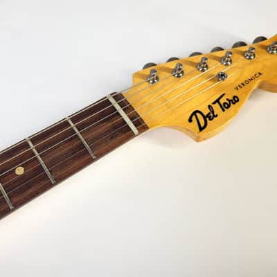 2025 Del Toro Guitars Veronica Stinger Yellow image 14