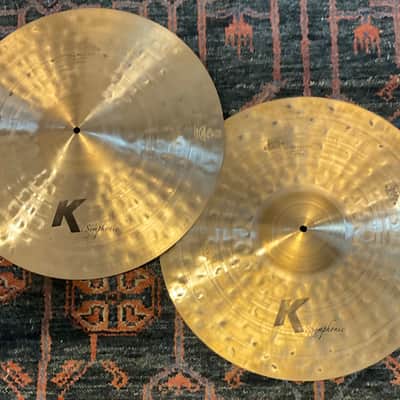 Mint Zildjian 20" K Symphonics Traditional Series   Pair image 7