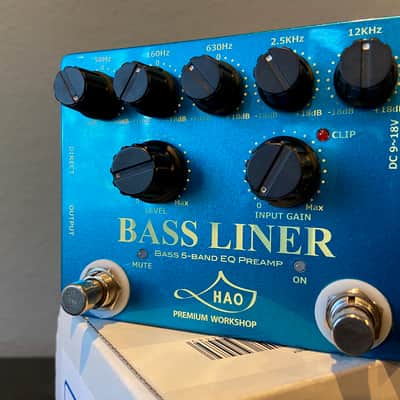 HAO Bass Liner 5-Band EQ Preamp image 7