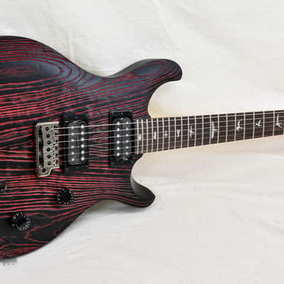 PRS SE Swamp Ash CE 24 Sandblasted Limited Edition - Red (s/n: 5111) image 3