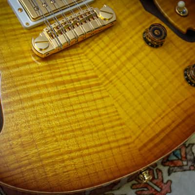 PRS USA Paul Reed Smith Hollowbody 12-String "McCarty Sunburst + Rosewood" (2016) image 8