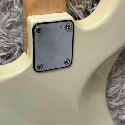 Fender Mustang Guitar with Rosewood Fretboard 1973 - 1974 - Olympic White image 8