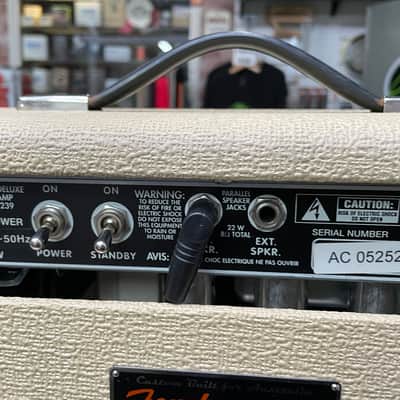 Fender Custom Shop '65 Deluxe Reverb-Amp "Australia Edition" 2005 - Blonde image 14