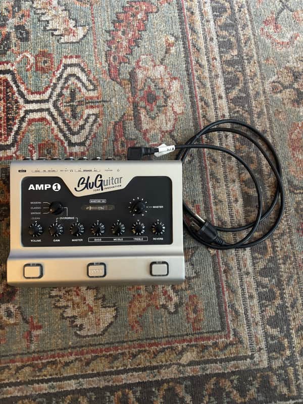 BluGuitar Amp1 100-Watt Nanotube Pedalboard Guitar Amp 2010s - Silver image 1