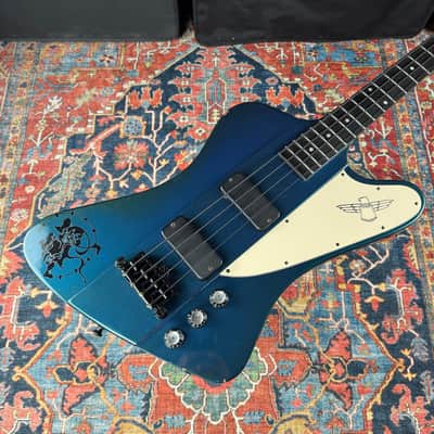 Gibson Thunderbird IV Pelham Blue *Rare Color* Neck Through w/OHSC - 2001 image 2