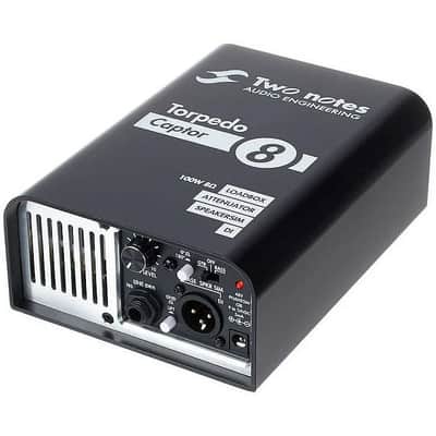 Two Notes Torpedo Captor 8 Ohm Load Box With Attenuator/Cab Simulator #TNCAPTOR8 image 1