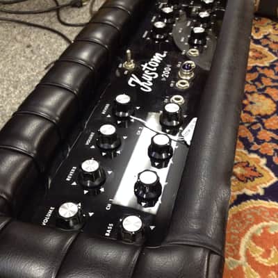 Kustom 200 Amplifier 1970's Black Tuck and Roll image 4
