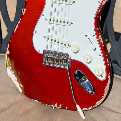 Fender '65 Stratocaster Relic Custom Upgrades MJT Callaham - Faded CAR image 12