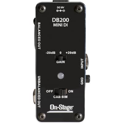 Immagine On-Stage DB200 Active Mini DI Box - 5