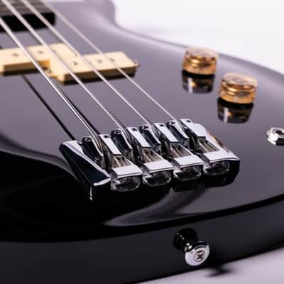 Washburn SB4B Wing Series Scavenger Ashwood Body 4-String Electric Bass Guitar image 4
