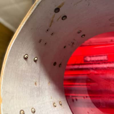 1970s Gretsch 10x14 Snare Shell Project in Chrome image 6