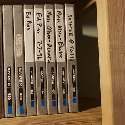 Ampex 456 1/2" - Used 9 reels image 4