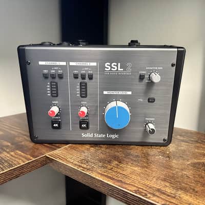 Solid State Logic SSL 2 USB Audio Interface 2020 - Present - Black image 2