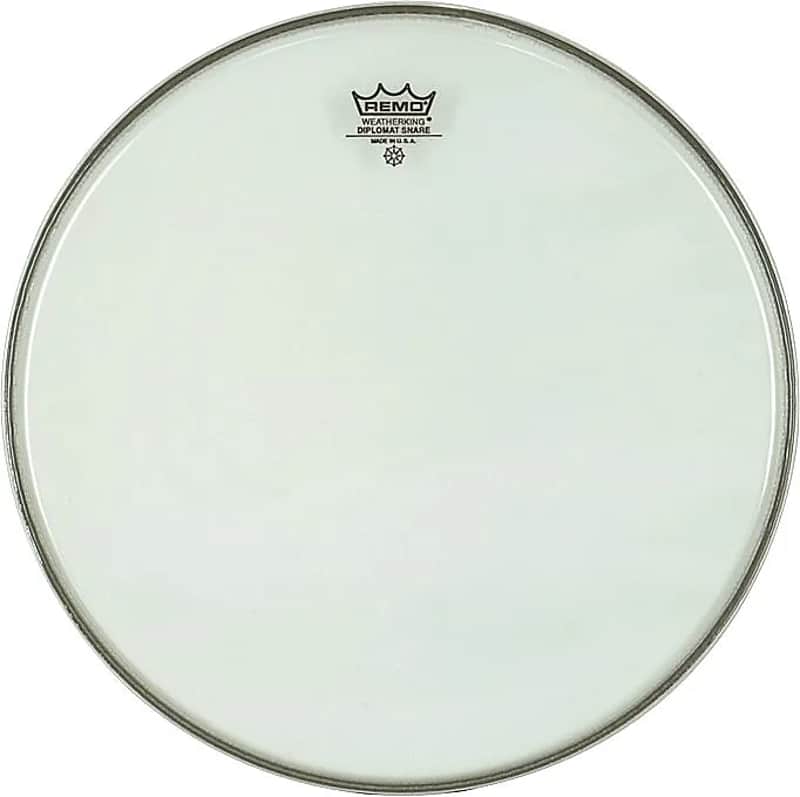 Remo Diplomat Hazy Snare Side Drum Head 13" image 1