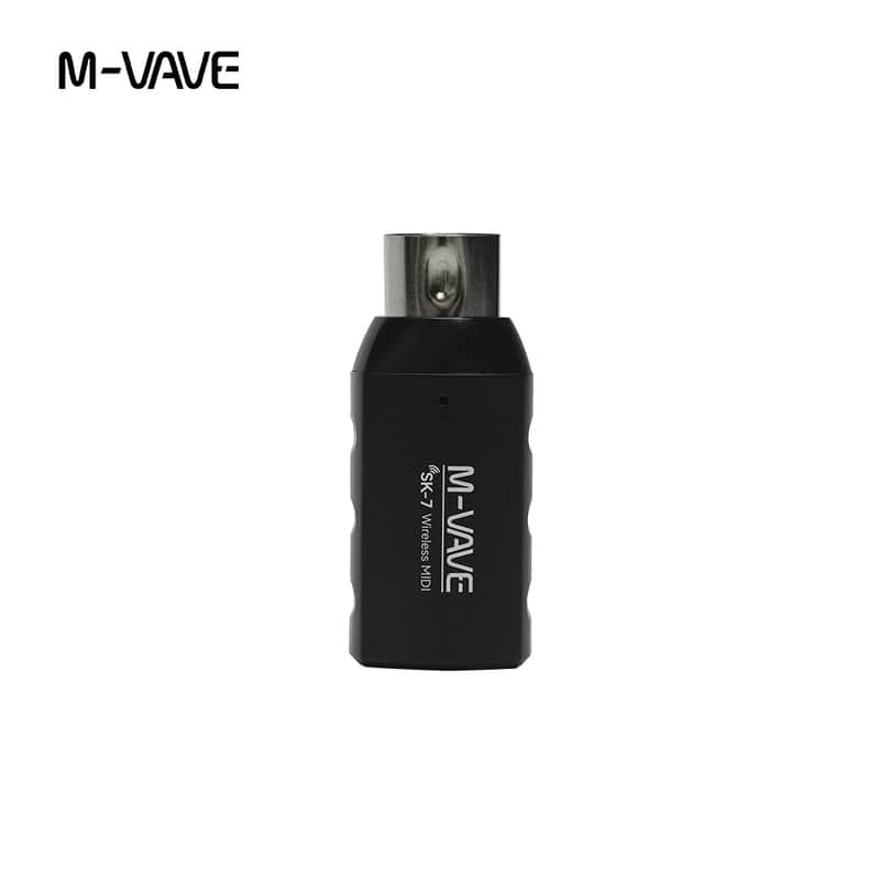 M-VAVE Rechargeable Wireless MIDI Receiver/Transmitter,MIDI adapter image 1