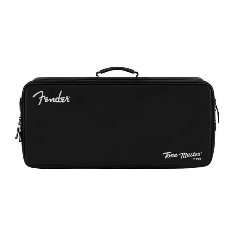 Fender Tone Master Pro Gig Bag with 600D Polyester Exterior, Two Zippered Storage Pockets, Top Carry Handle, and Removable Shoulder Strap (Black) image 1