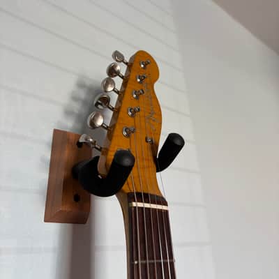 1995–96 Fender Japan TL-90D Foto Flame Deluxe Telecaster — Transparent Cherry — FujiGen MIJ image 13