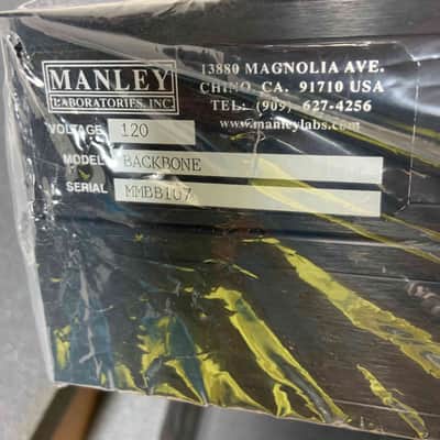 Manley Backbone Mastering Insert Switcher, with ElCO Cables image 5