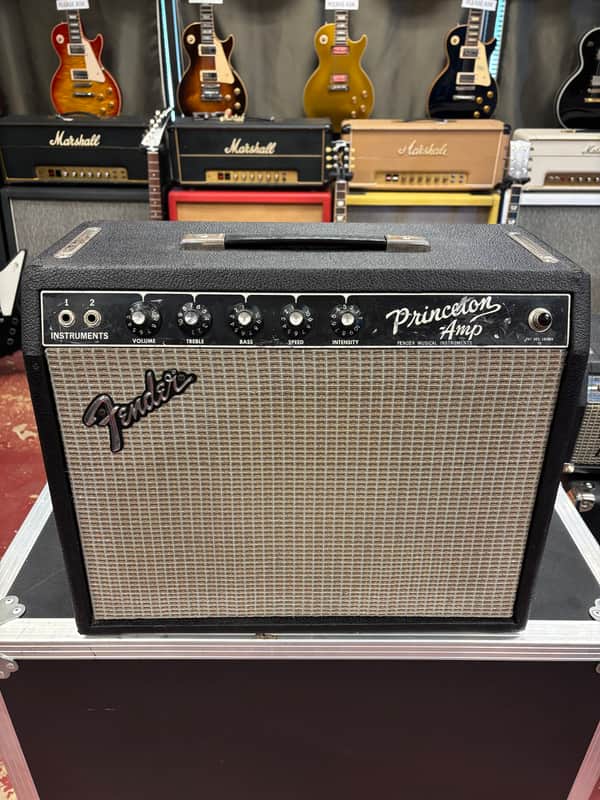 1966/1967 Fender Princeton Black Panel image 1