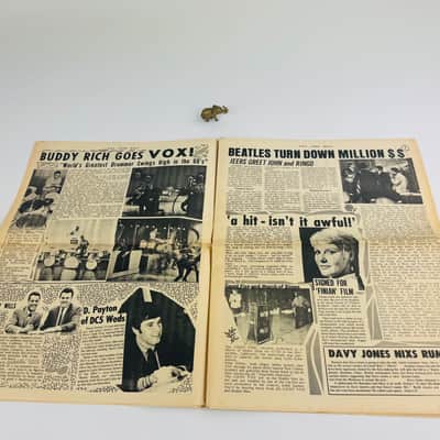 Vox Teen Beat Newspaper (Vol. II, No. 2) 1967 image 7