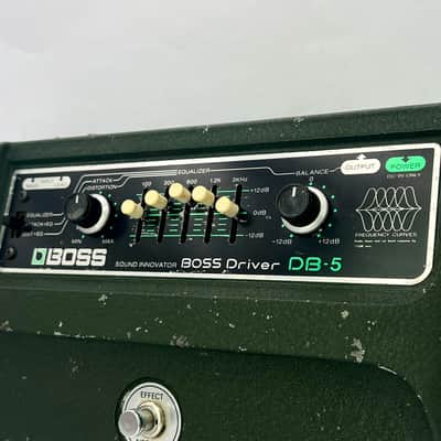 Boss DB-5 Driver Distortion / Graphic Equalizer 1977 Vintage Bild 5