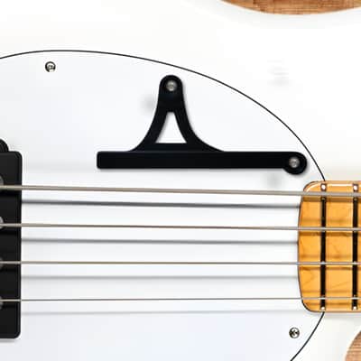 Music Man Sterling & Stingray Bass Thumb Rest - No-Drill Tug Bar, Ergonomic Grip - Black image 3