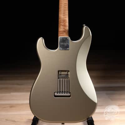 Xotic XSC-2 Alder HSS S-Style w/ Flame Maple & Rosewood –Champagne Gold Metallic image 7