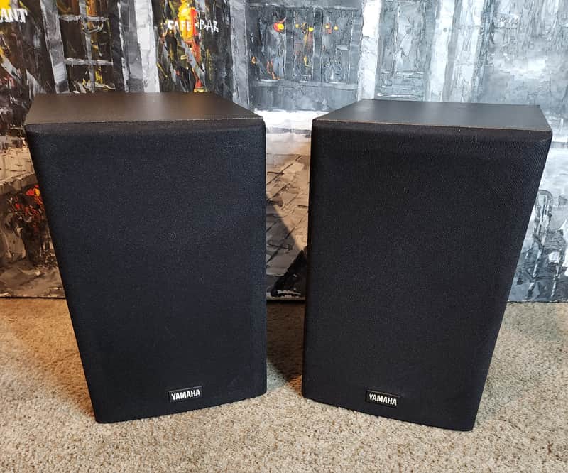 Yamaha Yamaha NS-A526 is a vintage, 2-way passive bookshelf speakers 90s - Black image 1