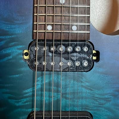 Ibanez RG7421PB-SBF Sapphire Blue Flat 7-String Electric Guitar image 4