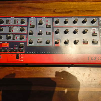 Clavia Nord Lead 1 Rack (Virtual Analog) Mid 90s Red Metal