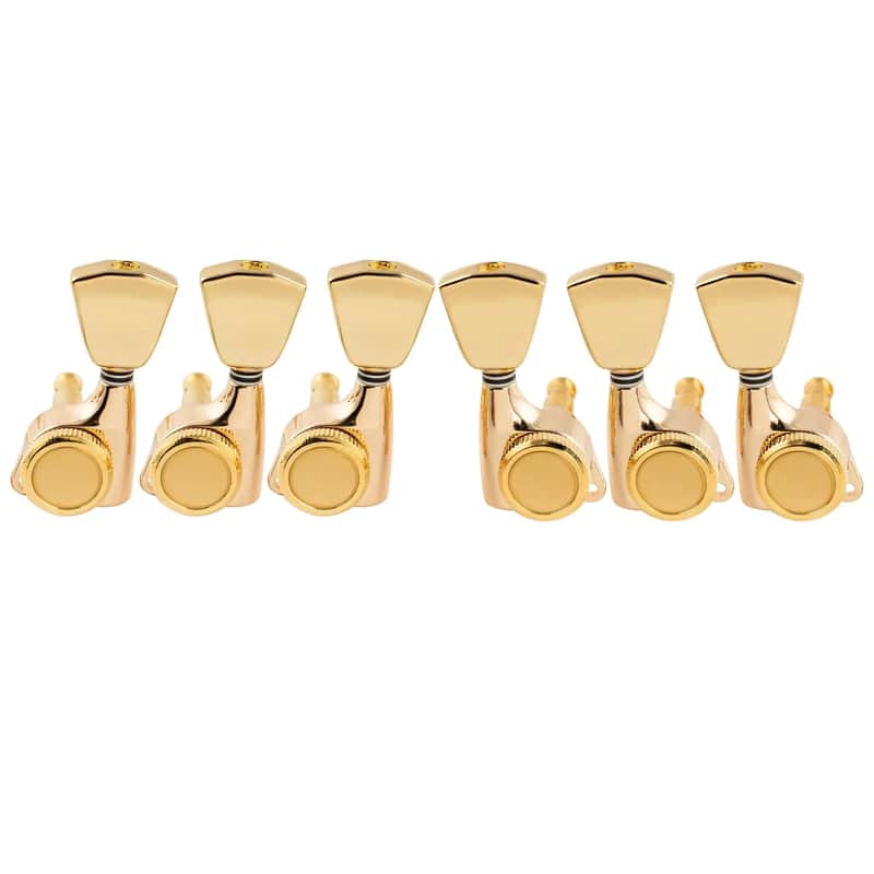 Brio 3x3 Locking Tuners 18:1 Ratio • Full Sealed Locking Machine Heads - Gold image 1
