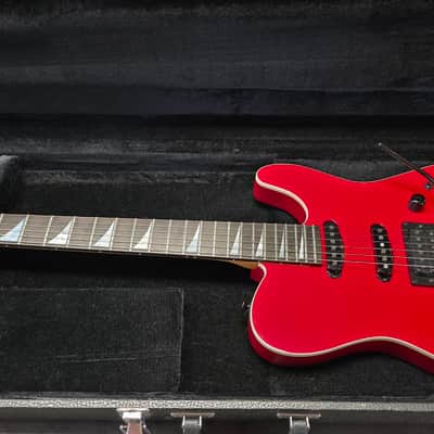 Jackson Custom Shop Telecaster 1987 Ferrari Red HSS Made in USA Vintage American San Dimas pre-Fender 80s Guitar KAHLER KILLER Floyd Rose image 2