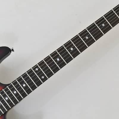 Schecter USA Sunset Custom-II HSS Guitar Tiger Eye Satin image 8