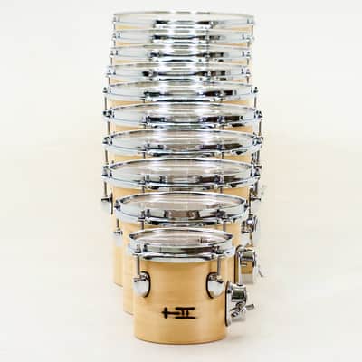 TreeHouse Custom Drums Academy Concert Toms, 10-PIECE SET 6-8-10-11-12-13-14-15-16-18 image 6
