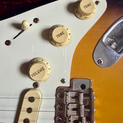 Fender American Vintage '56 Stratocaster 2013 2-Tone Sunburst image 5