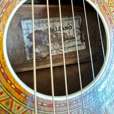 Oscar Schmidt Galiano (Stella) acoustic guitar 1930 image 13