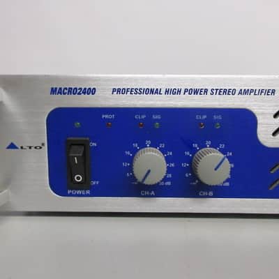 Alto Macro 2400 Power Amplifier image 2