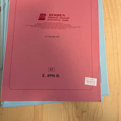Lot of Sheet music - Berber Edizioni Musicali - Ancona, Italib Berben image 9
