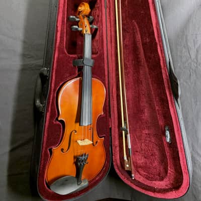 2000's Student Line 4/4 Violin Outfit with Bow and Hardshell Case image 1