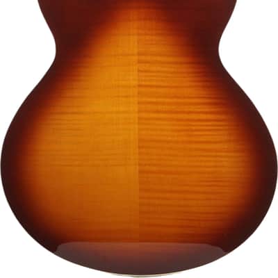 Yamaha SA2200 Semi-Hollow Electric Guitar, Ebony Fingerboard, Violin Sunburst image 3