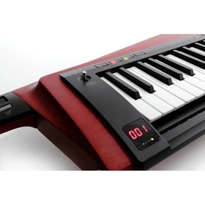 Korg RK-100S2-RD Clavier Keytar 100S2 rouge, en bois image 6
