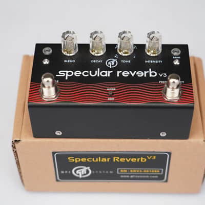 GFI System Specular Reverb v3 Guitar Effects Pedal w/ Box #59295 image 6