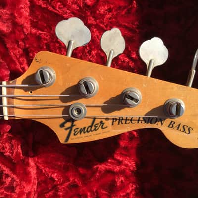 Fender Precision Bass 1973 2 Tone Sunburst image 7