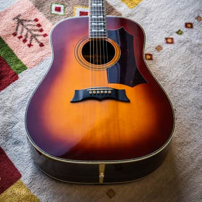Gibson J-45 inspired Morris MG-60 Late 1970s - Made in Japan image 17